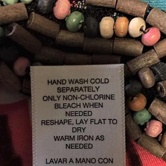 CHICO'S Multi-Print Embellished Maxi Dress - Small - Picture 11 of 16